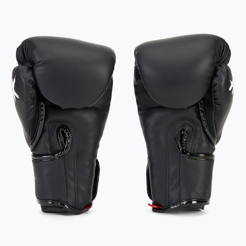 HOOK FIGHTING Ready To Spar filled boxing gloves black 3