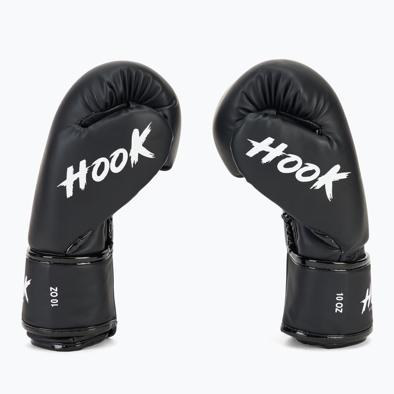 HOOK FIGHTING Ready To Spar filled boxing gloves black 5