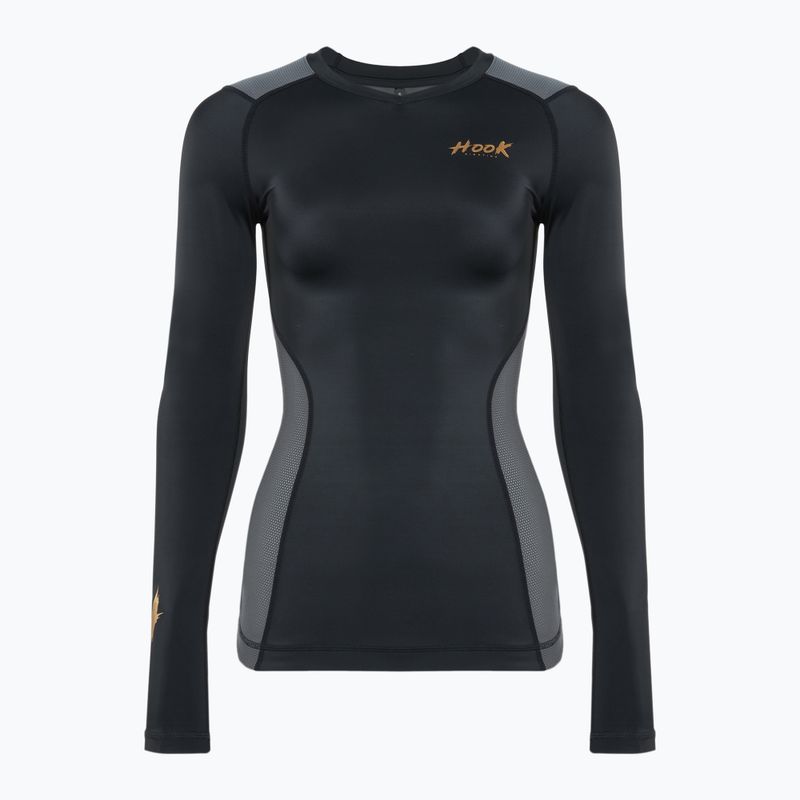 Women's Rashguard HOOK FIGHTING Base black 7