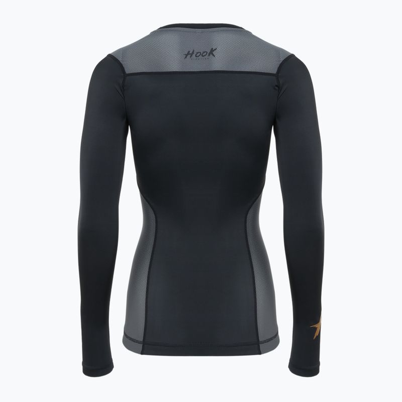 Women's Rashguard HOOK FIGHTING Base black 8