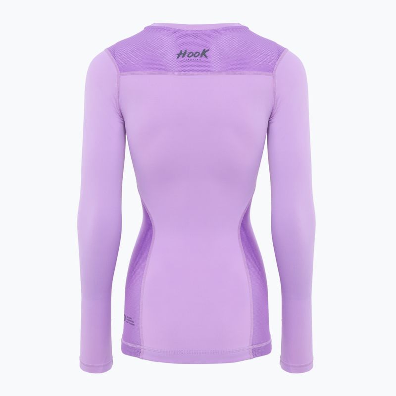 Women's Rashguard HOOK FIGHTING Base violet 2