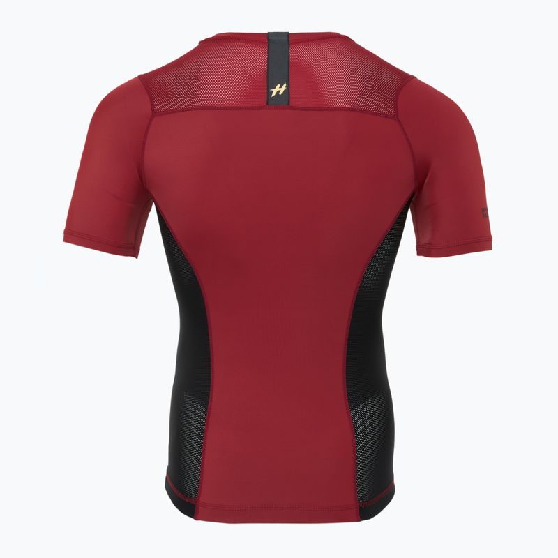 Men's HOOK FIGHTING Rashguard Base red 8