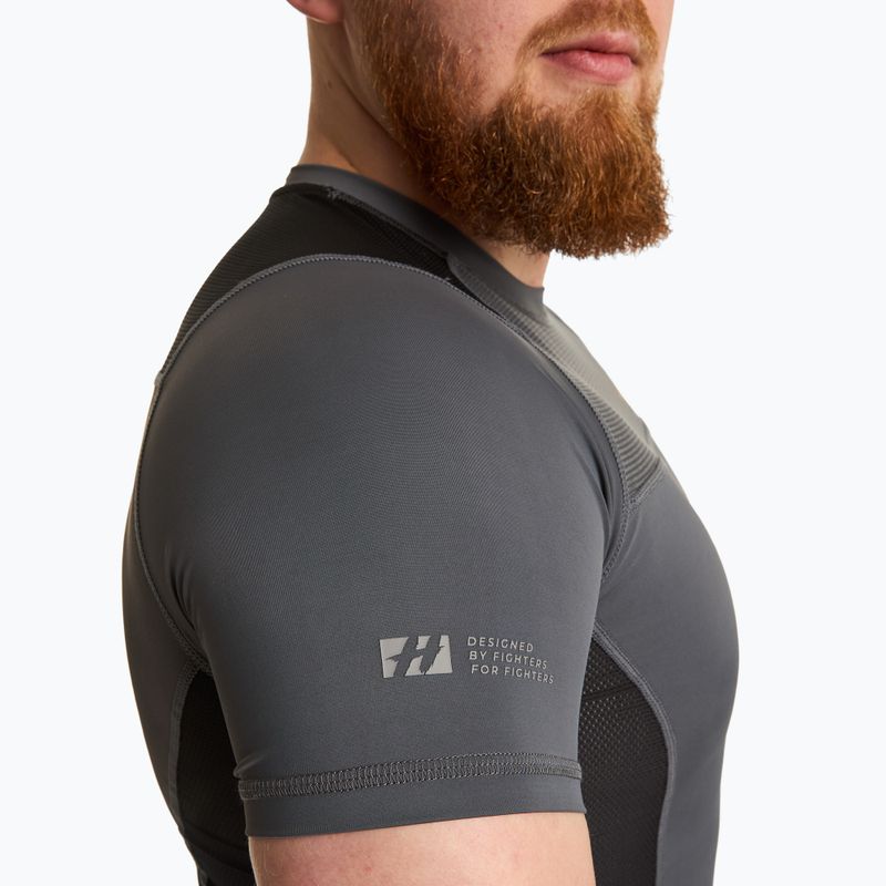 Men's HOOK FIGHTING Rashguard Base black 7