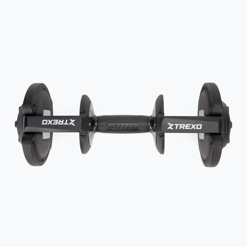 XTREXO adjustable dumbbell TXO-B4W003 18 kg black 10