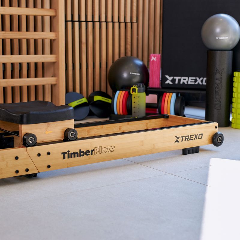 Water rower TREXO TimberFlow 16