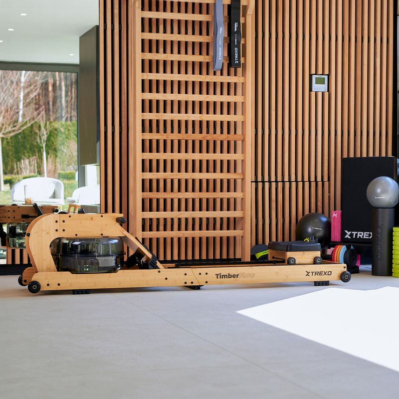 Water rower TREXO TimberFlow 17