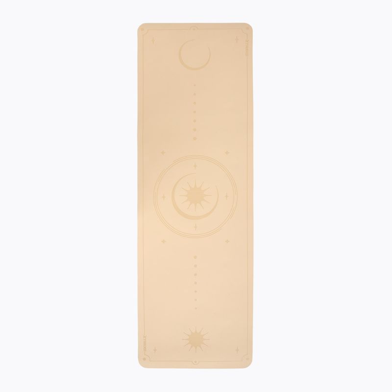 TREXO yoga mat TXO-B4Z001-BZ 6 mm light brown 2