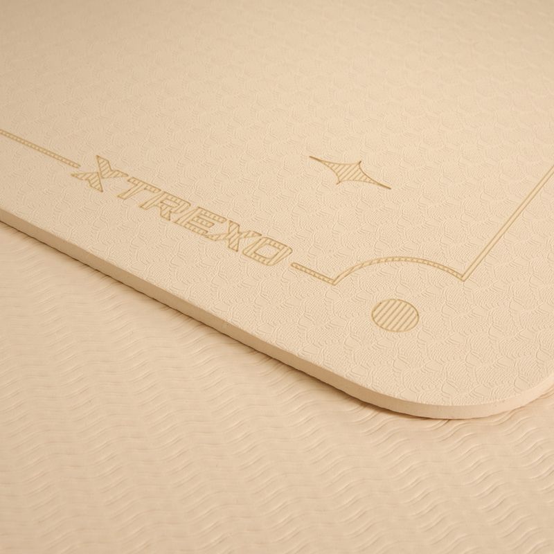 XTREXO yoga mat TXO-B4Z001-BZ 6 mm light brown 6