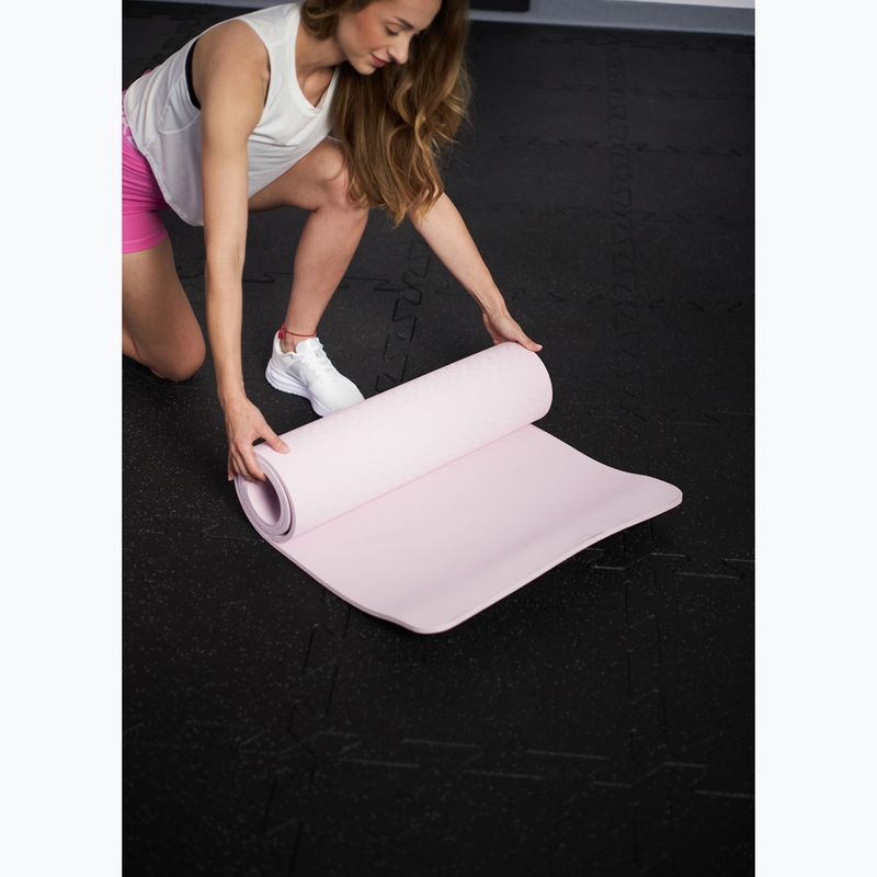 Fitness mat TREXO comfort 10 mm TXO-B4Z003-VT jasnopink 6
