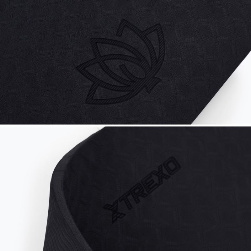 Fitness mat XTREXO comfort 10 mm TXO-B4Z003-BL grafitowy 6