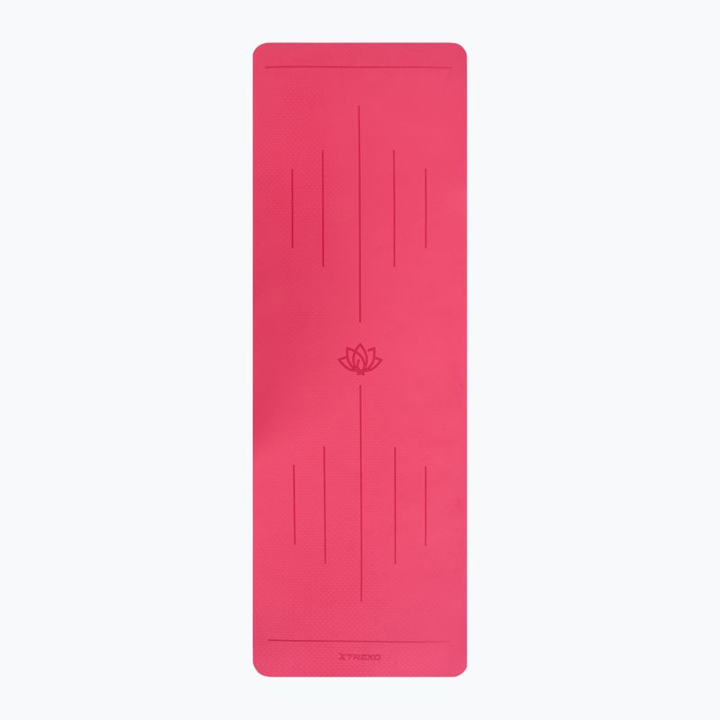 TREXO exercise mat TXO-B4Z002-PK 6 mm pink 2