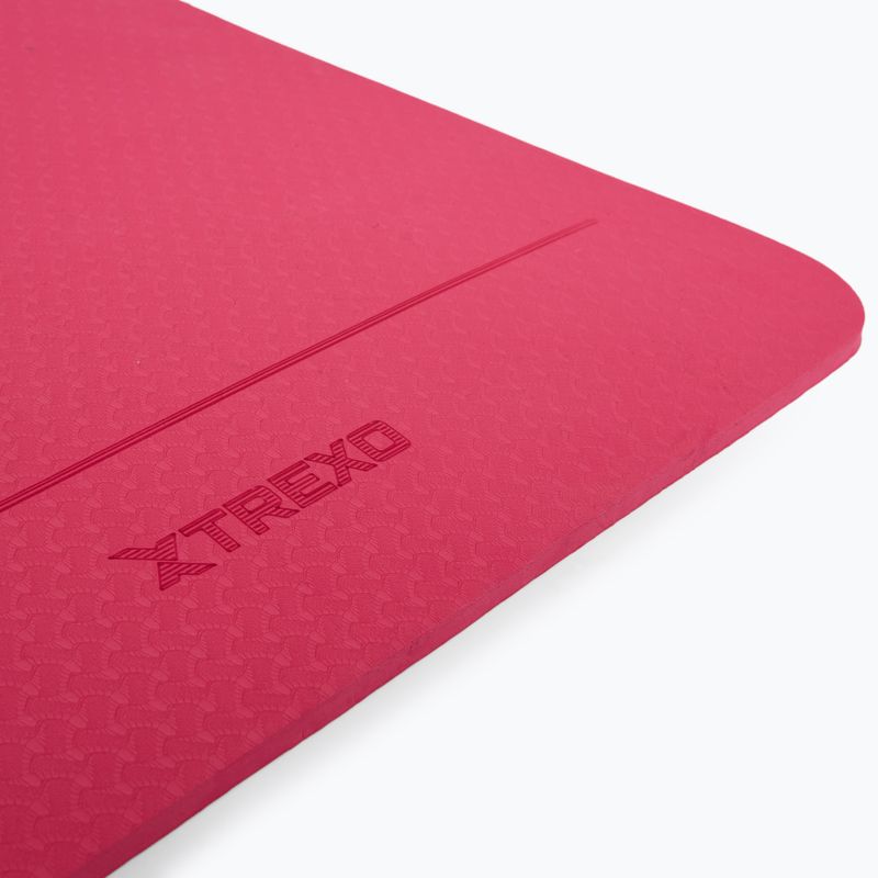 TREXO exercise mat TXO-B4Z002-PK 6 mm pink 3