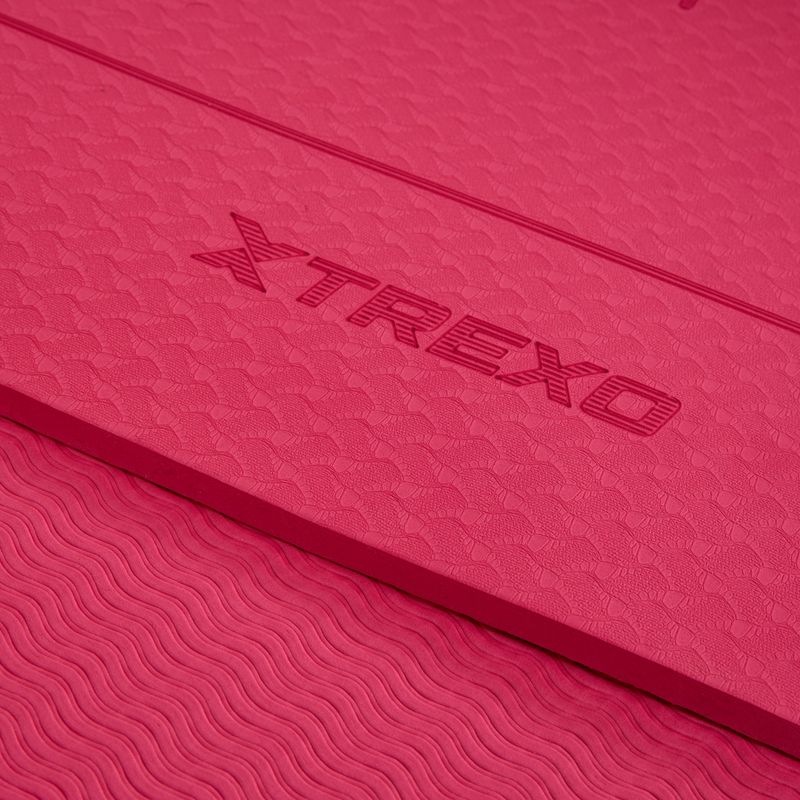 TREXO exercise mat TXO-B4Z002-PK 6 mm pink 5