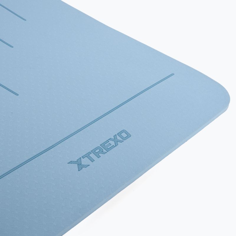 TREXO exercise mat TXO-B4Z002-BL 6 mm blue 3