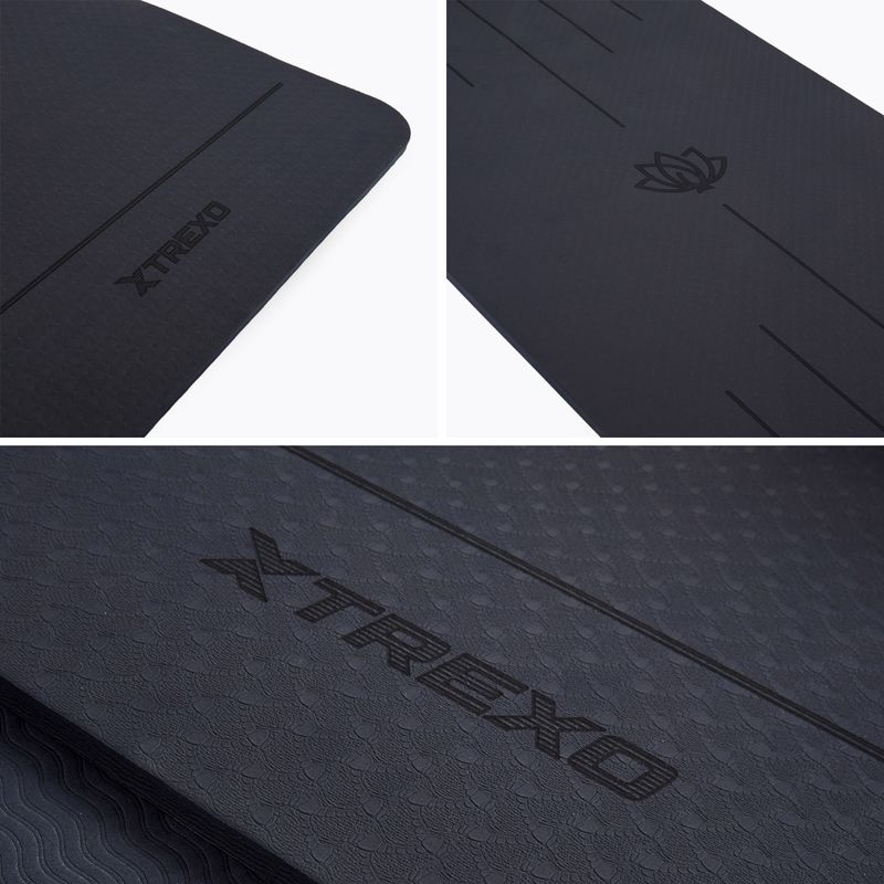 TREXO exercise mat TXO-B4Z002-CH 6 mm graphite 4