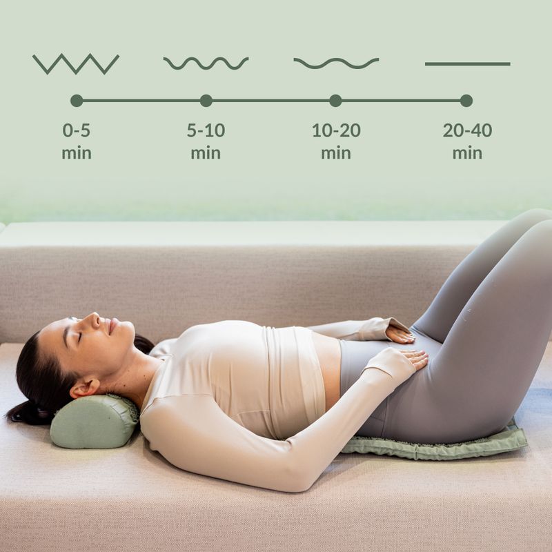 XTREXO acupressure mat with cushion TXO-B4Z004-GN green 11