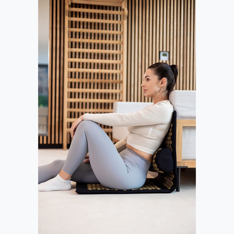 XTREXO acupressure mat large with cushion TXO-B4Z005-BK black 13