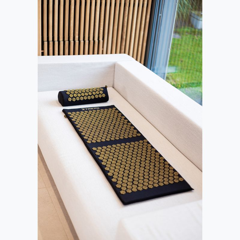 XTREXO acupressure mat large with cushion TXO-B4Z005-BK black 14