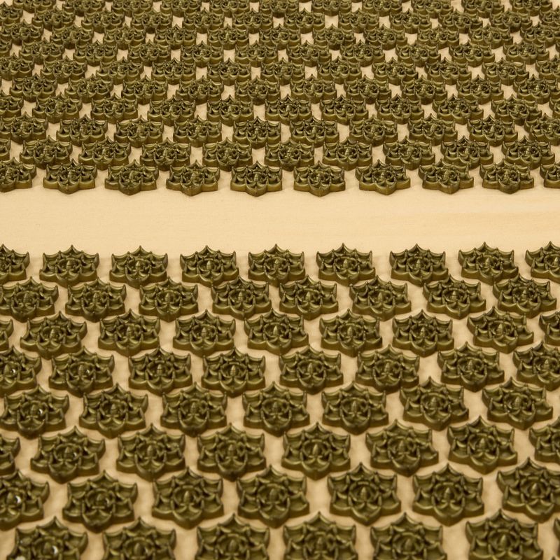 XTREXO acupressure mat large with cushion TXO-B4Z005-BZ brown 6