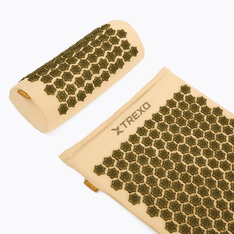 XTREXO acupressure mat large with cushion TXO-B4Z005-BZ brown 7