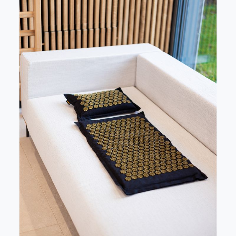 XTREXO ECO acupressure mat with cushion TXO-B4Z006-BK black 14