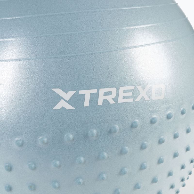 XTREXO TXO-B4Z021-BL 65 cm blue massage gym ball 5