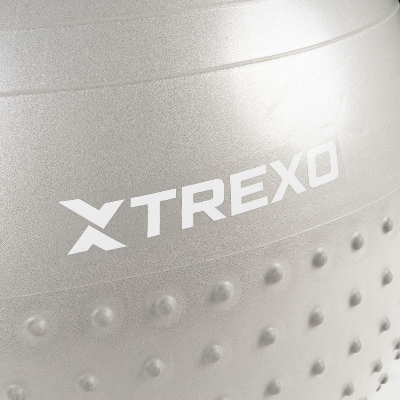 XTREXO TXO-B4Z022-GY 75 cm grey massage gym ball 5