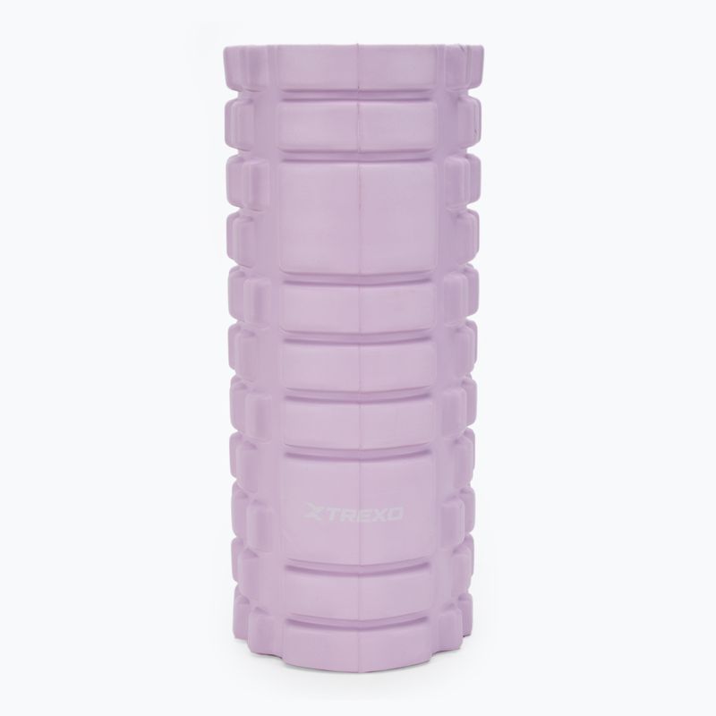 TREXO foam roller TXO-B4Z030-VT purple 2