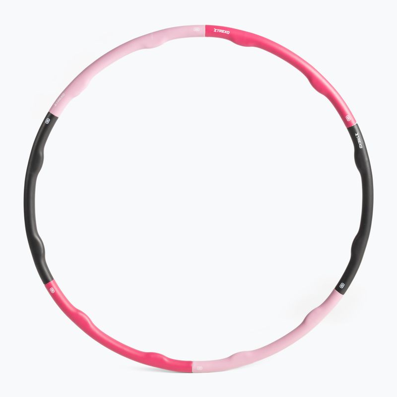 XTREXO massaging hula hoop TXO-B4Z035-PK pink