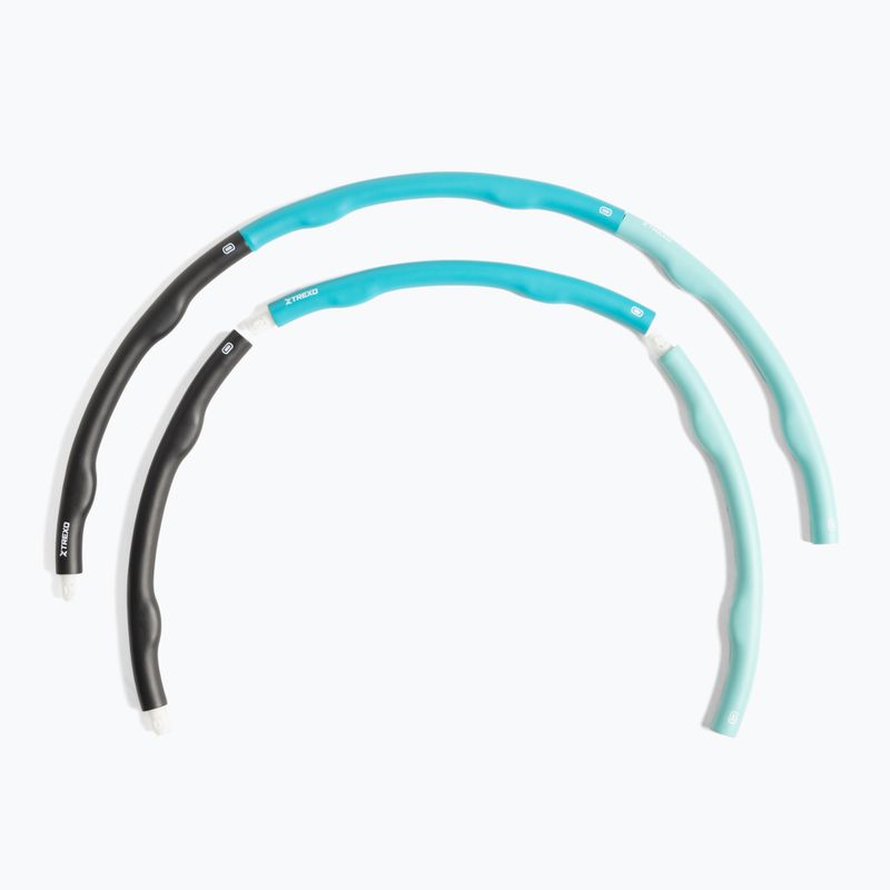 XTREXO TXO-B4Z035-GN turquoise massaging hula hoop 3