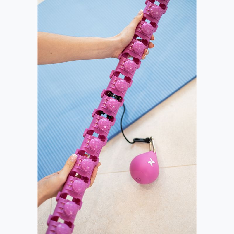 XTREXO TXO-B4Z036-VT hula hoop with weight purple 7