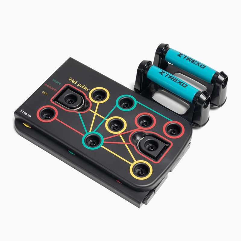 Multifunction platform with handles and expander XTREXO folding TXO-B4Z045-BK black 4