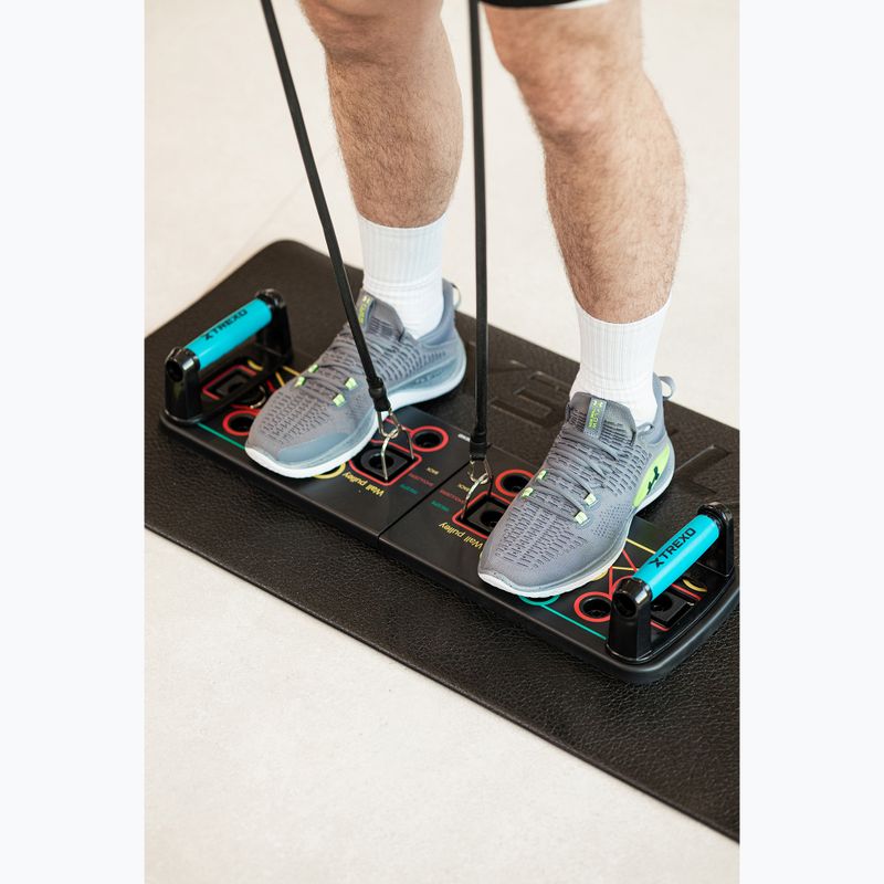 Multifunction platform with handles and expander XTREXO folding TXO-B4Z045-BK black 10