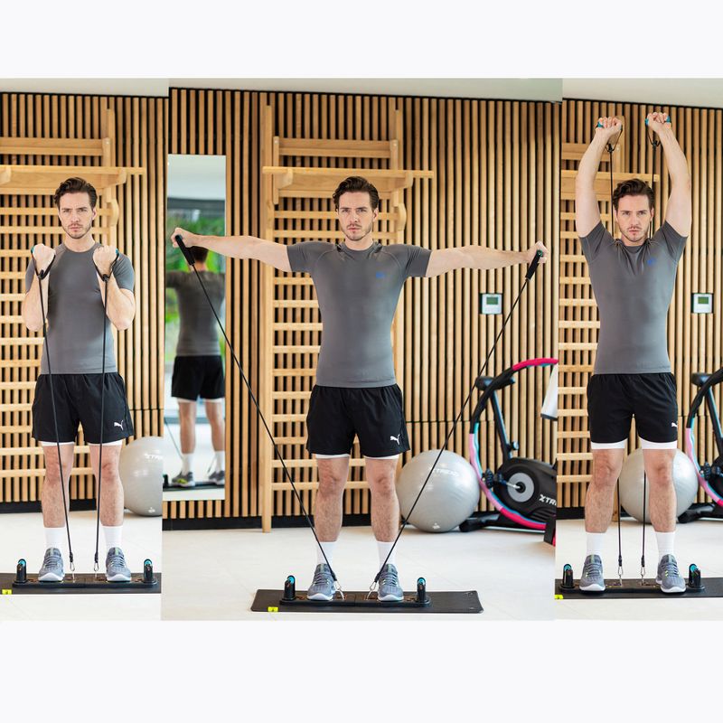 Multifunction platform with handles and expander XTREXO folding TXO-B4Z045-BK black 5