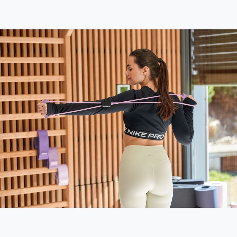 XTREXO rubber exercise expander TXO-B4Z057-VT purple 5