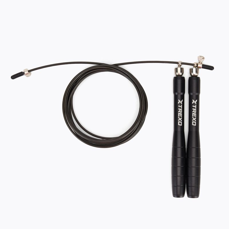 XTREXO Alu-speed skipping rope TXO-B4Z061-BK black