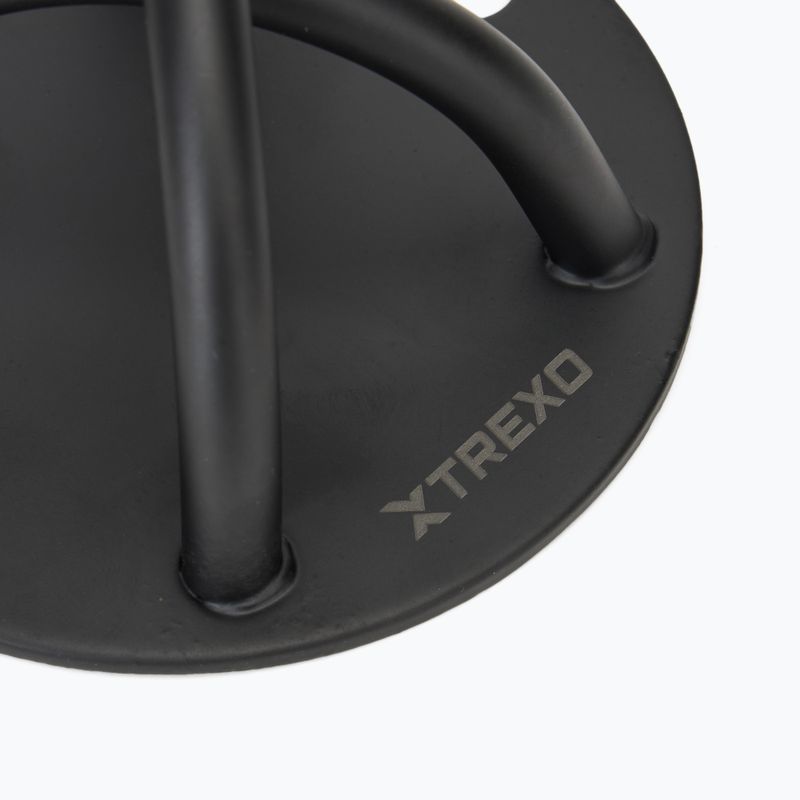 Wall bracket for exercise bands TREXO TXO-B4Z064-BK black 2