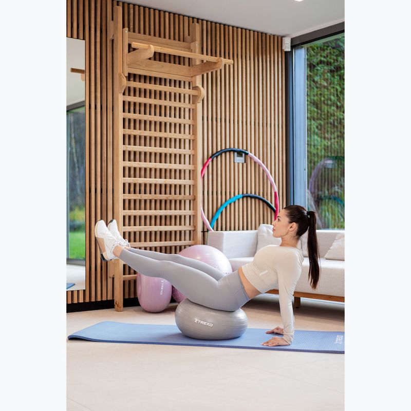 XTREXO Donut Gymball TXO-B4Z073-GY 50 cm grey 3