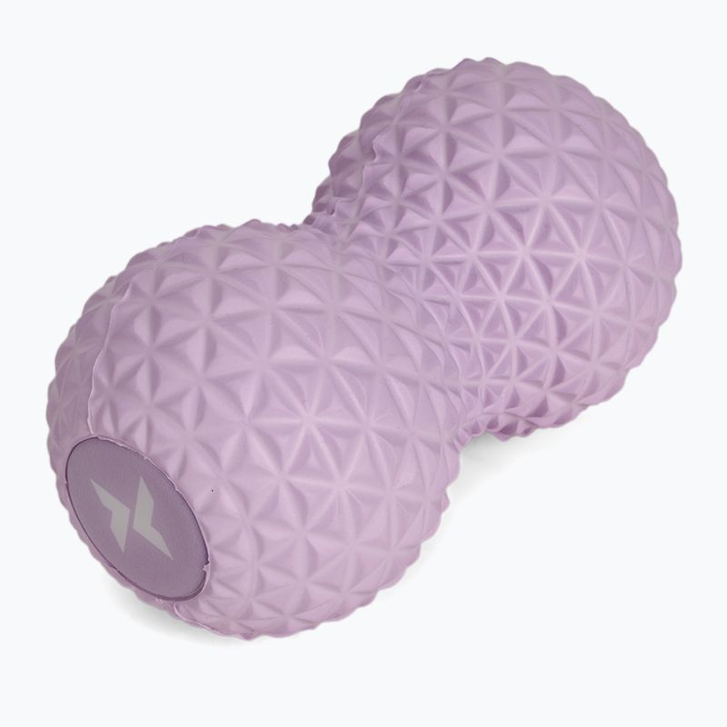 Double massage ball TREXO TXO-B4Z075-VT purple