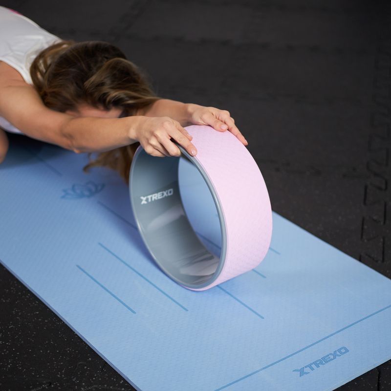 TREXO yoga hoop TXO-B4Z084-VT purple 5