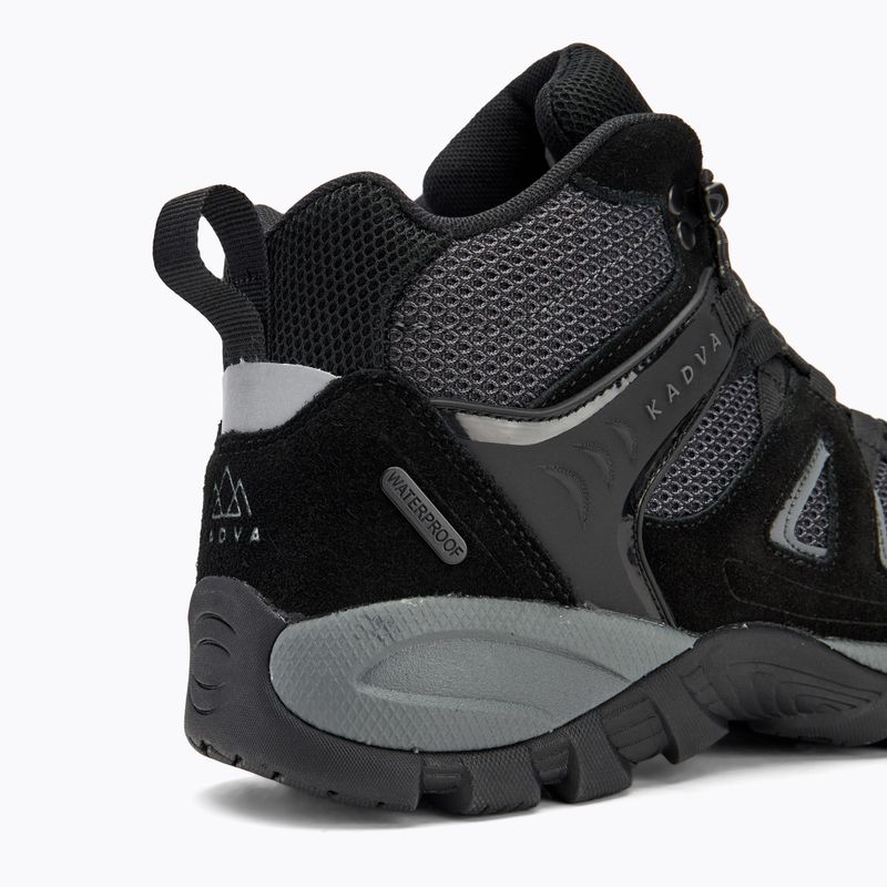 Men's trekking boots KADVA Traver Mid WaterProof black 9