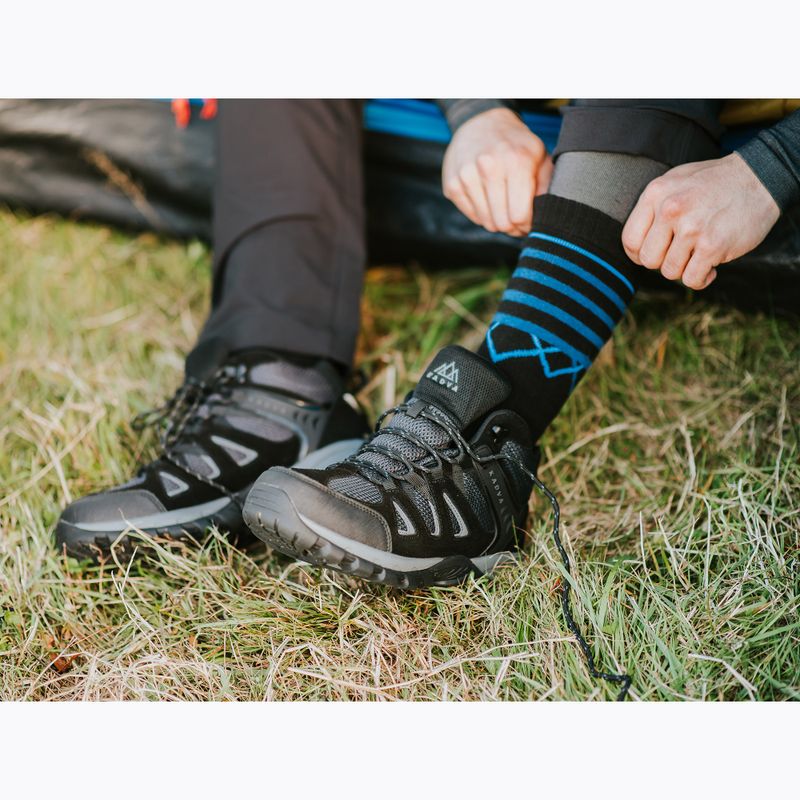 Men's trekking boots KADVA Traver Mid WaterProof black 14