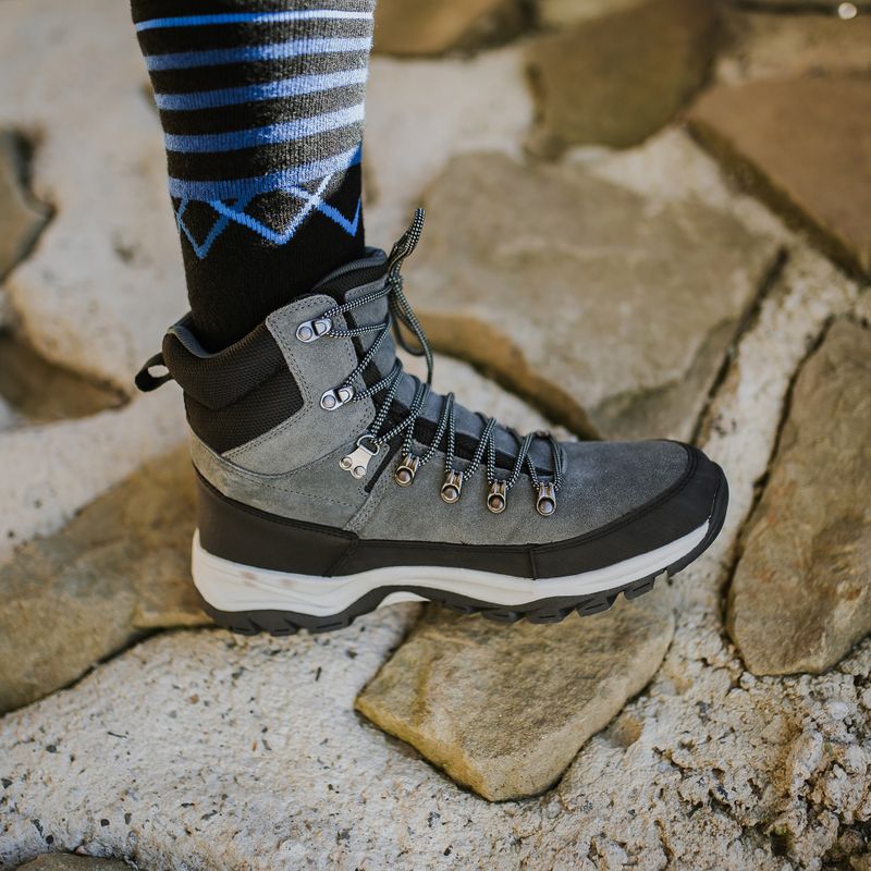 Men's trekking boots KADVA Adven Mid WaterProof grey 4