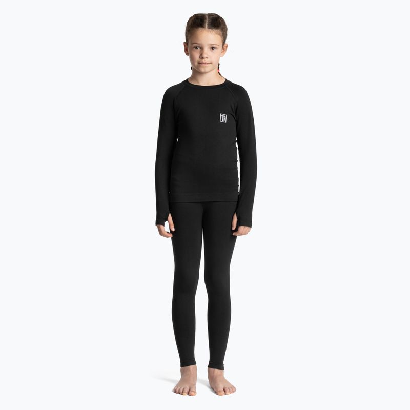 OneTeam Achill Jr Set of children's thermal underwear black 2