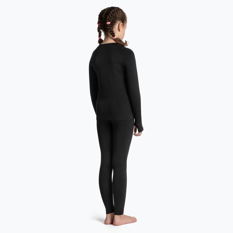 OneTeam Achill Jr Set of children's thermal underwear black 10