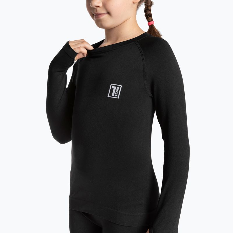 OneTeam Achill Jr Set of children's thermal underwear black 12