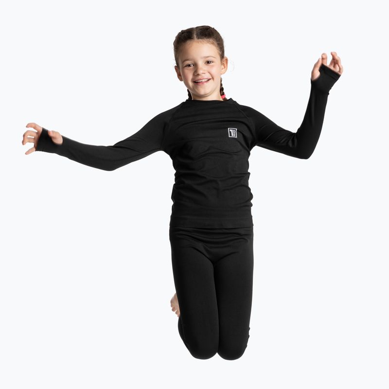 OneTeam Achill Jr Set of children's thermal underwear black 14