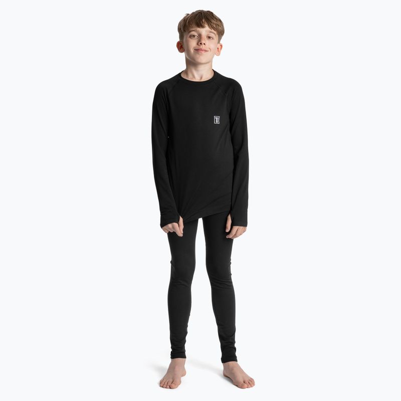 OneTeam Achill Jr Set of children's thermal underwear black 18