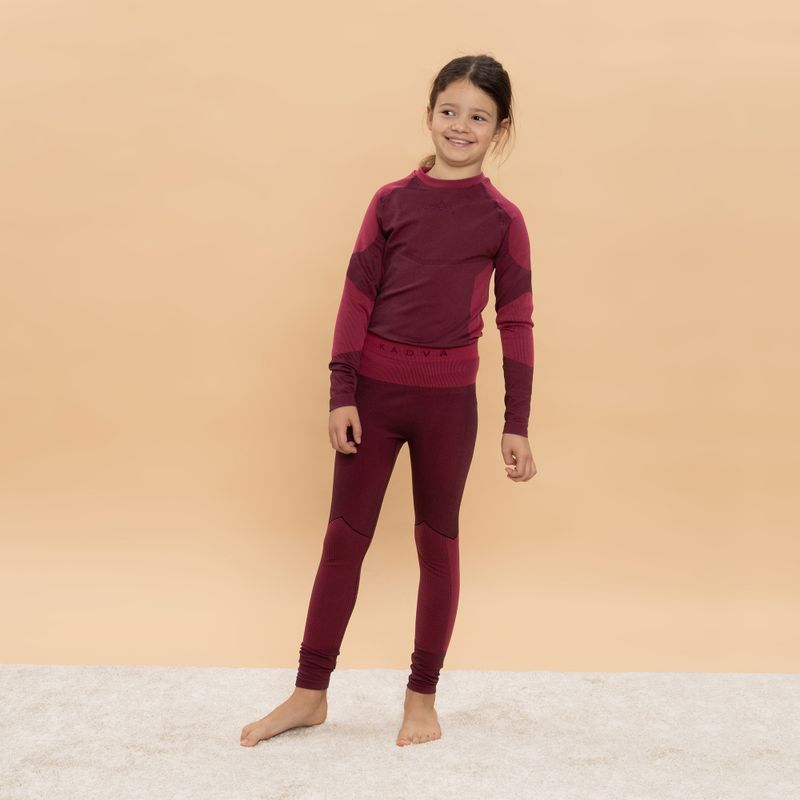 Children's Thermal Underwear Set KADVA Frosty Jrg Set Seamless Pink 6