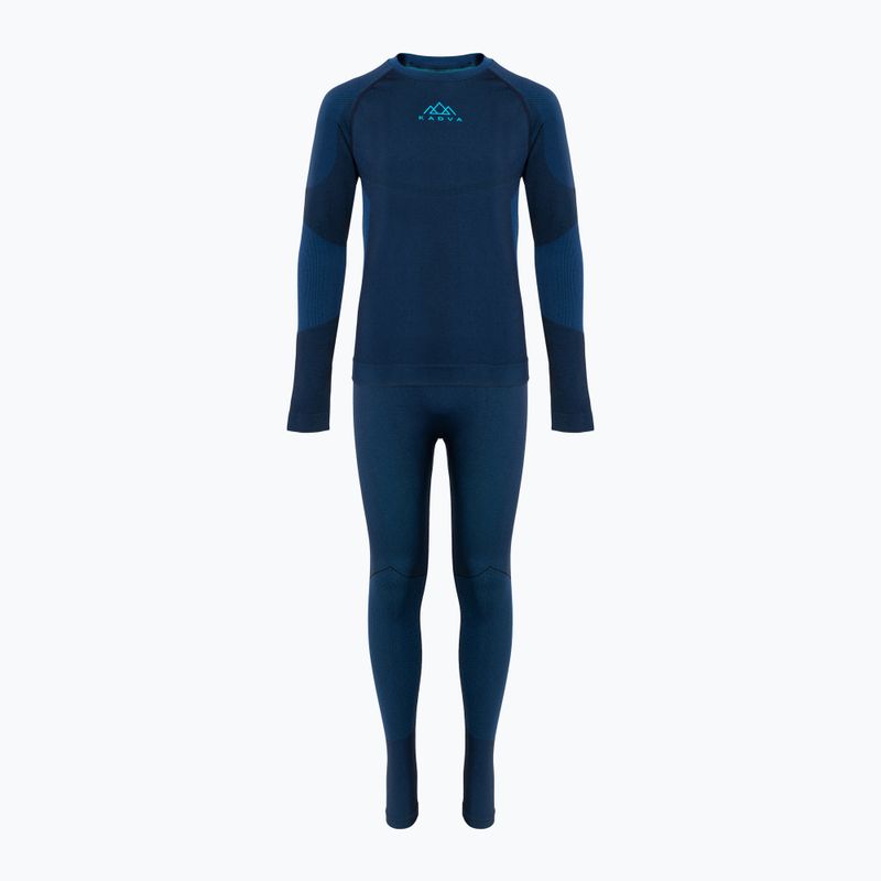 Children's Thermal Underwear Set KADVA Frosty Jrb Set Seamless Navy Blue 6